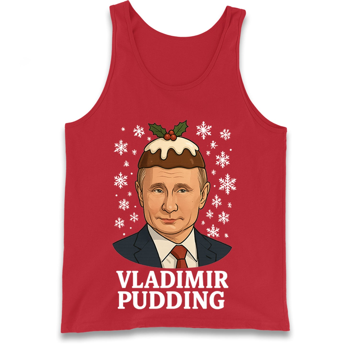 Vladimir Putin Christmas Tank Top