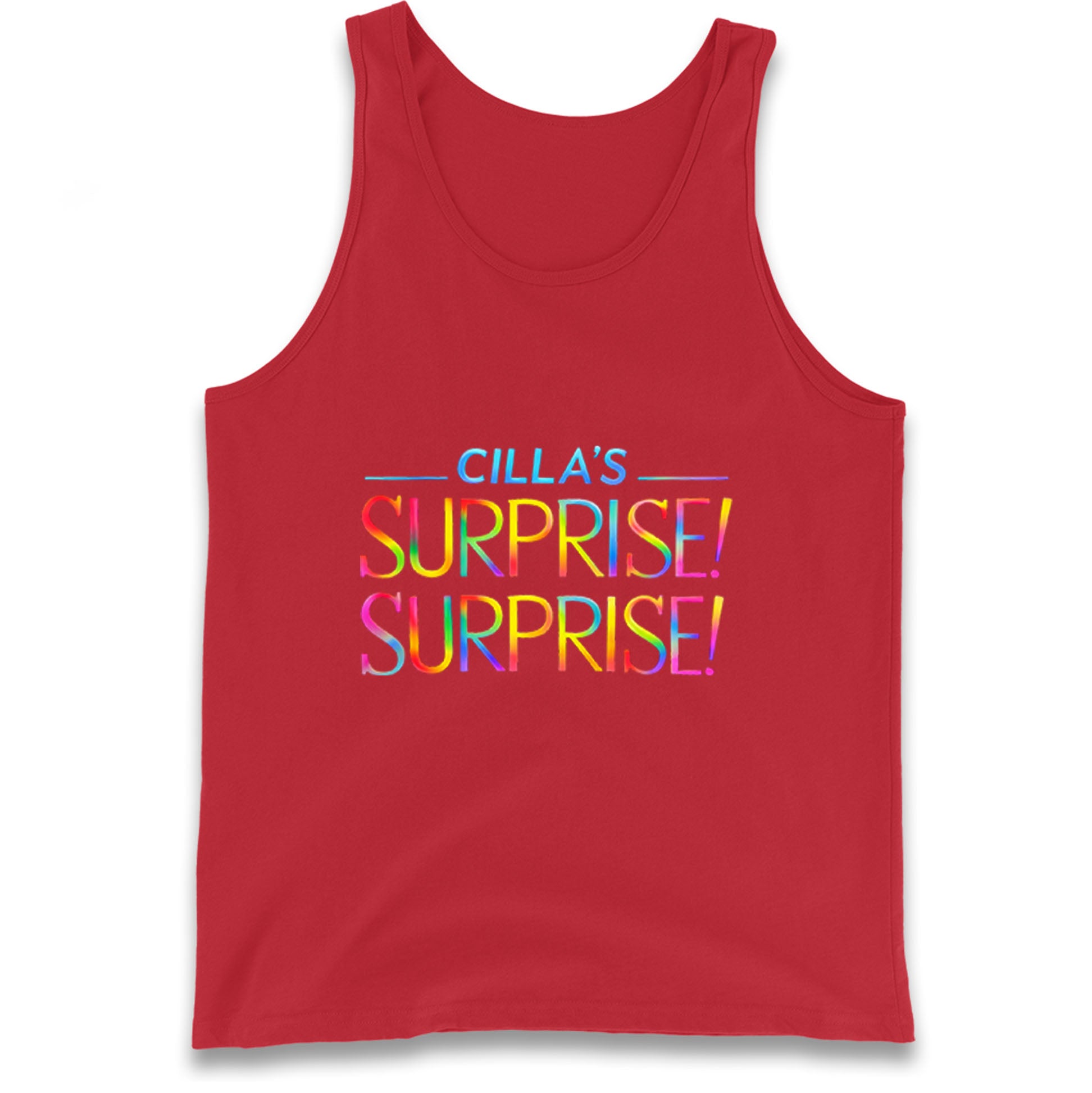 Cilla's Surprise Surprise Robbie Williams Tank Top