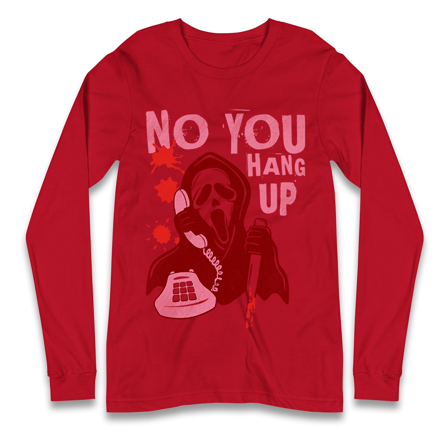 Ghost Face No You Hang Up Halloween T Shirt
