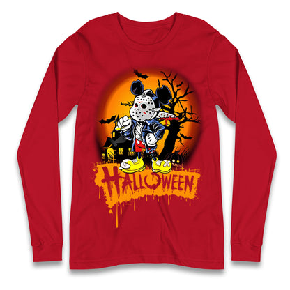 Mickey Mouse Haunted Halloween T Shirt
