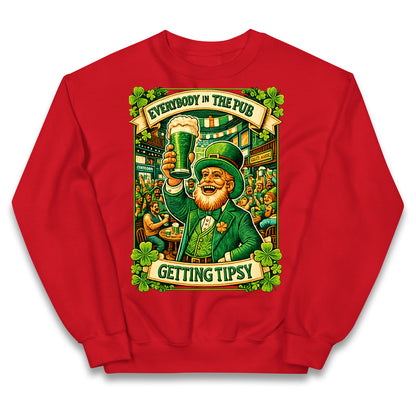 Everybody In The Pub Getting Tipsy Kids Jumper