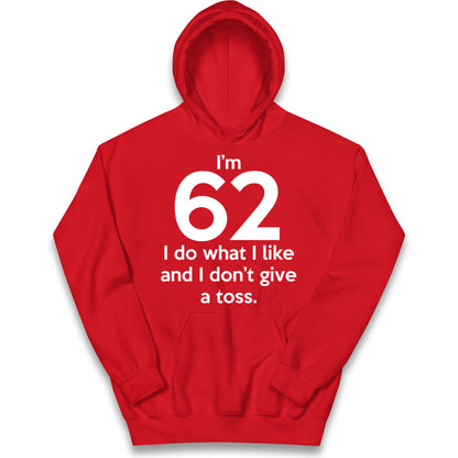 62nd Birthday Kids Hoodie