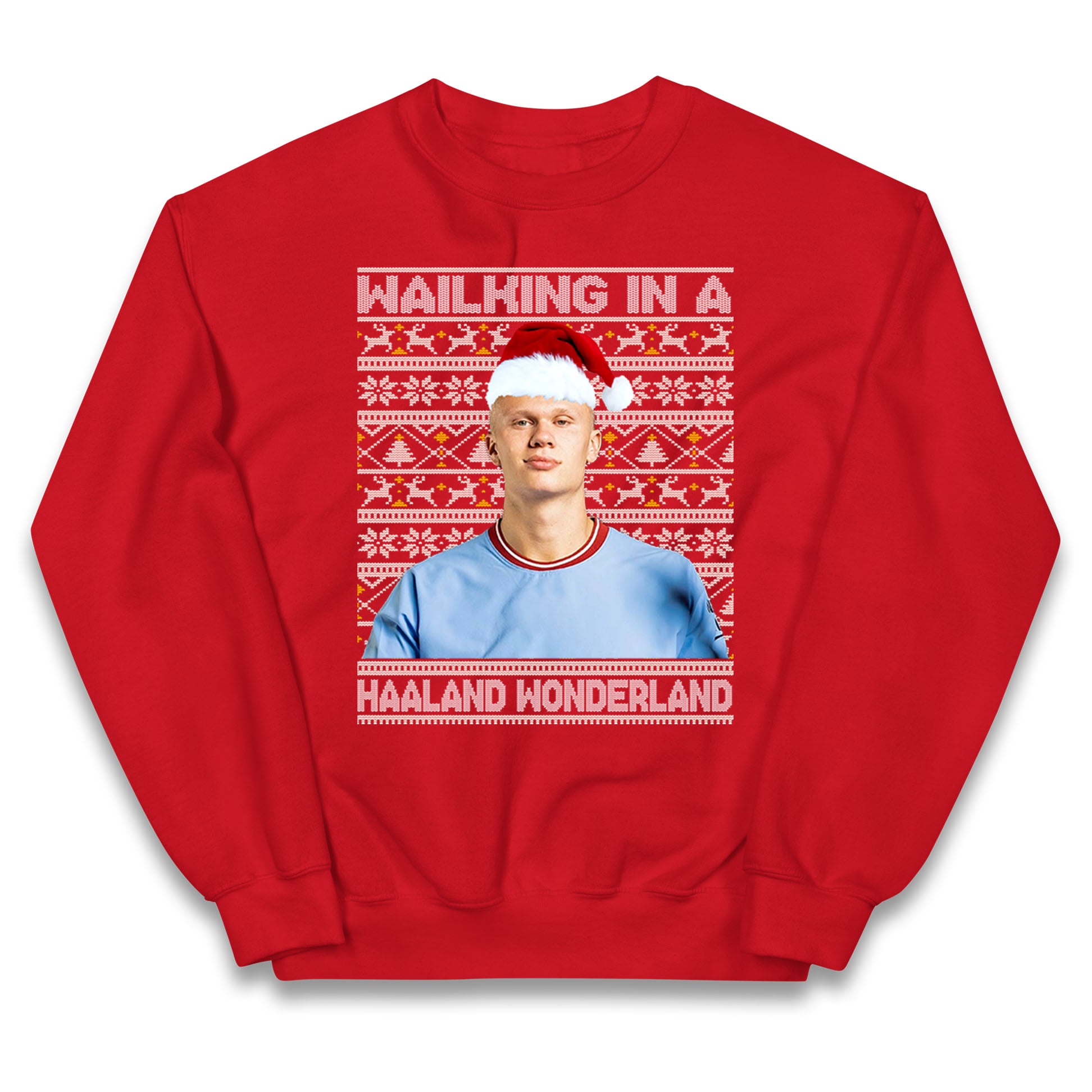 erling haaland christmas jumper
