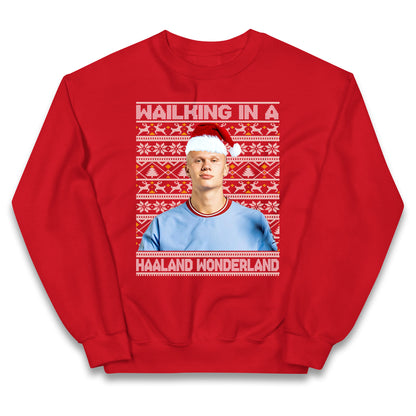 erling haaland christmas jumper