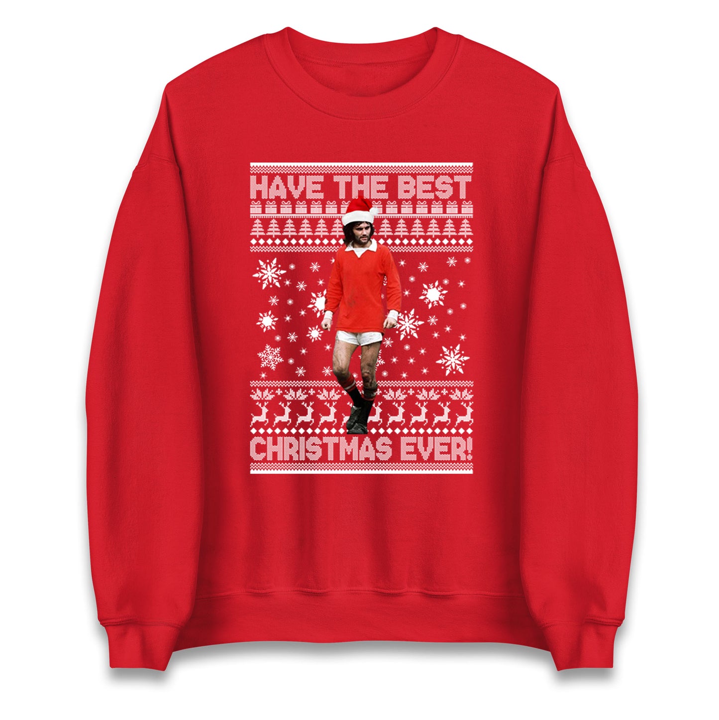 Christmas George Best Jumper