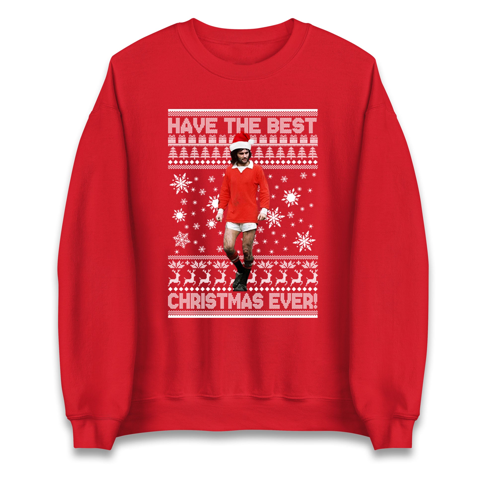 Christmas George Best Jumper