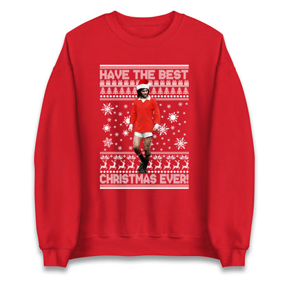 Christmas George Best Jumper