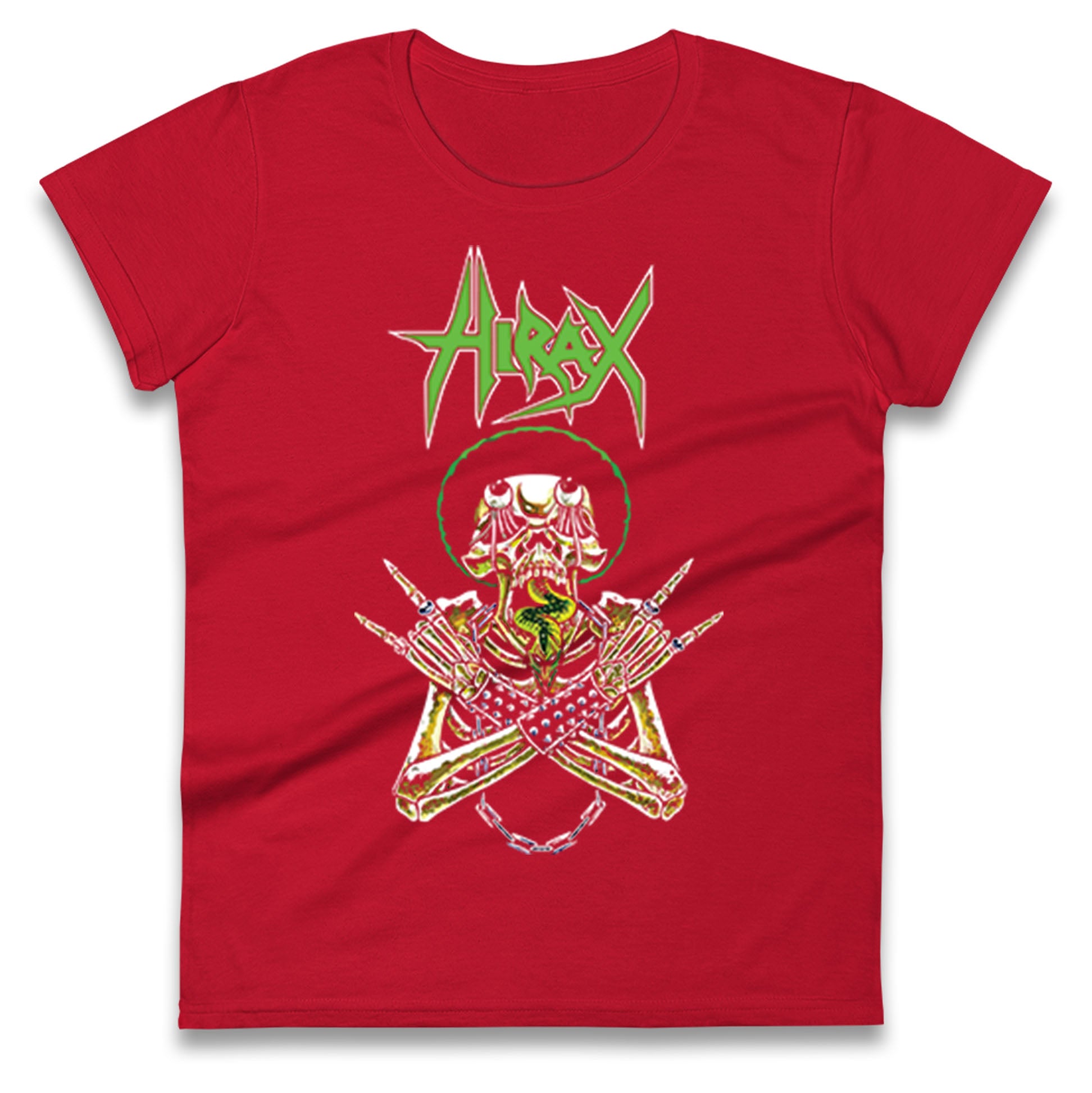 Hirax Rock Band Ladies T Shirt