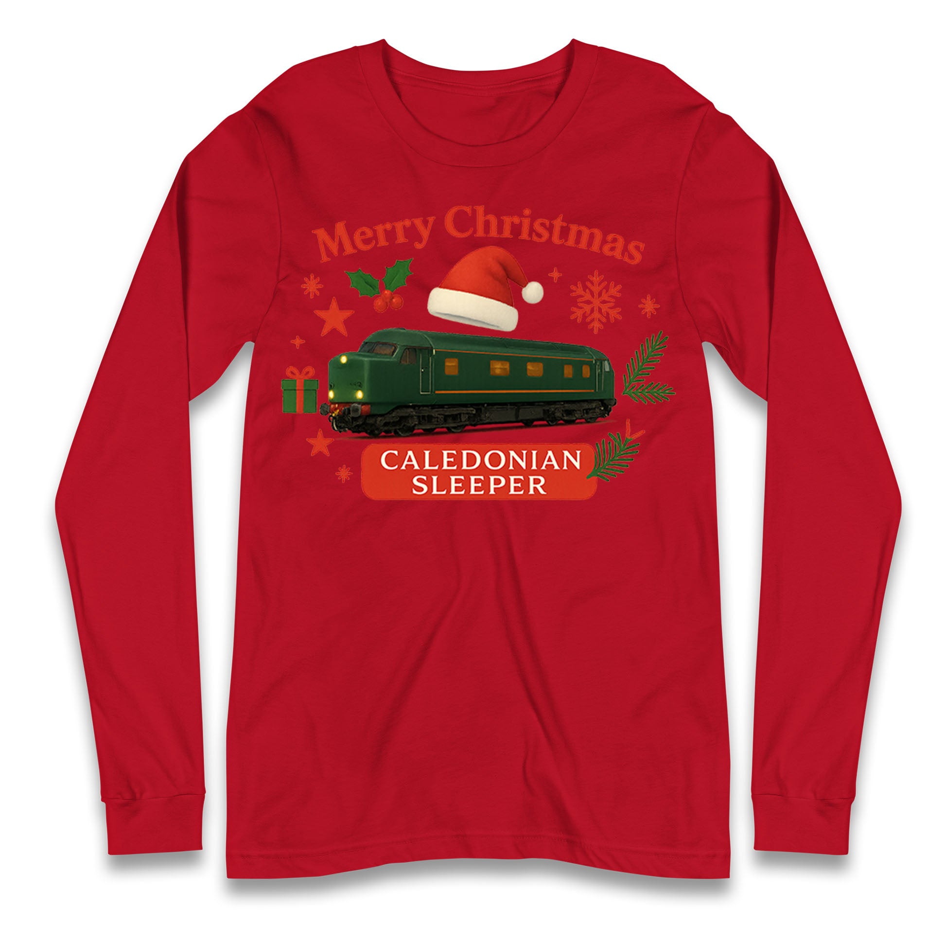 Caladonian Sleeper Christmas Longsleeve T Shirt 