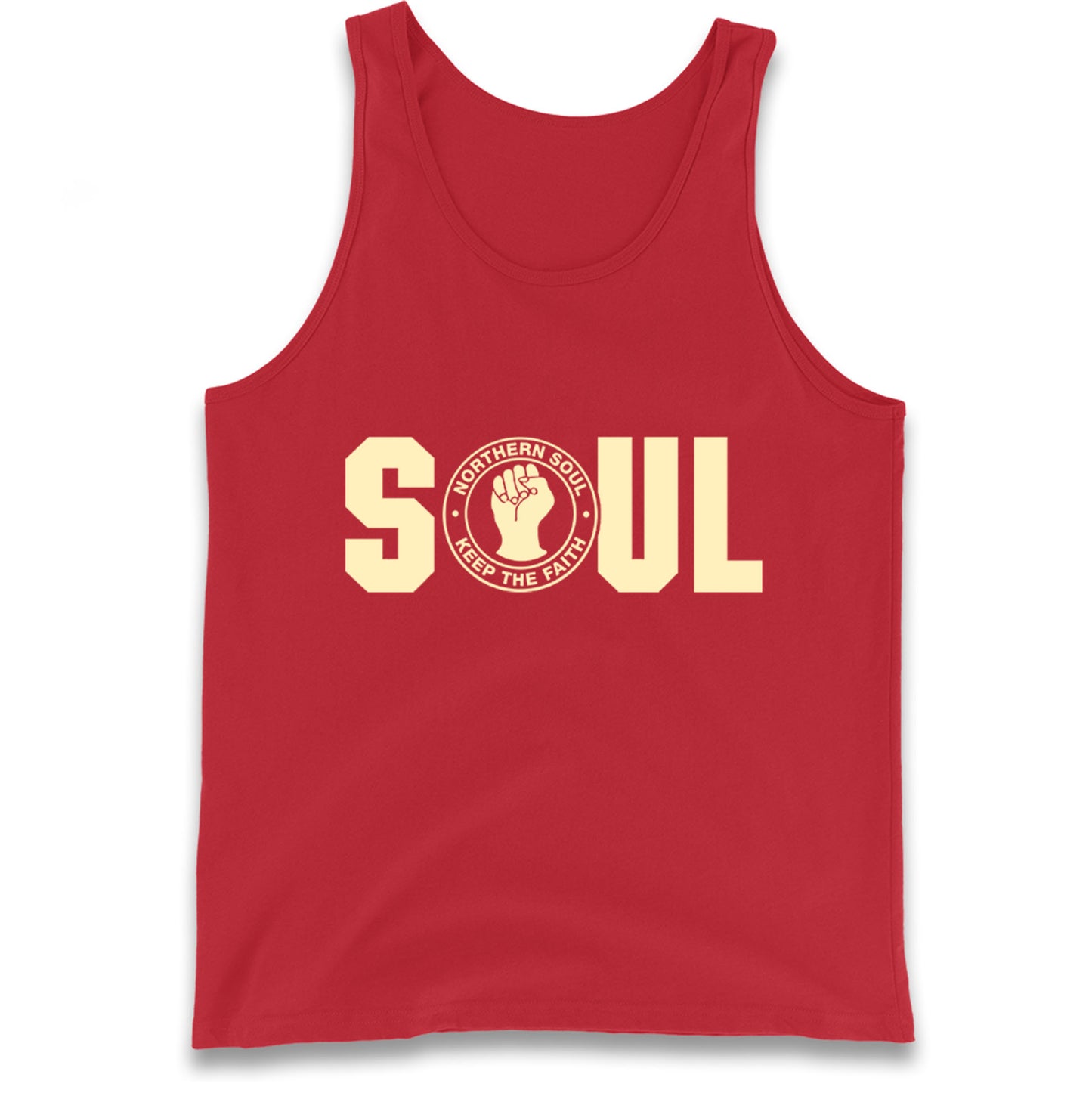 Northern Soul Keep The Faith Logo Tank Top