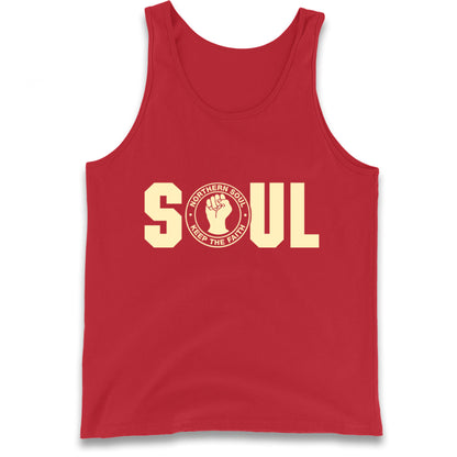 Northern Soul Keep The Faith Logo Tank Top
