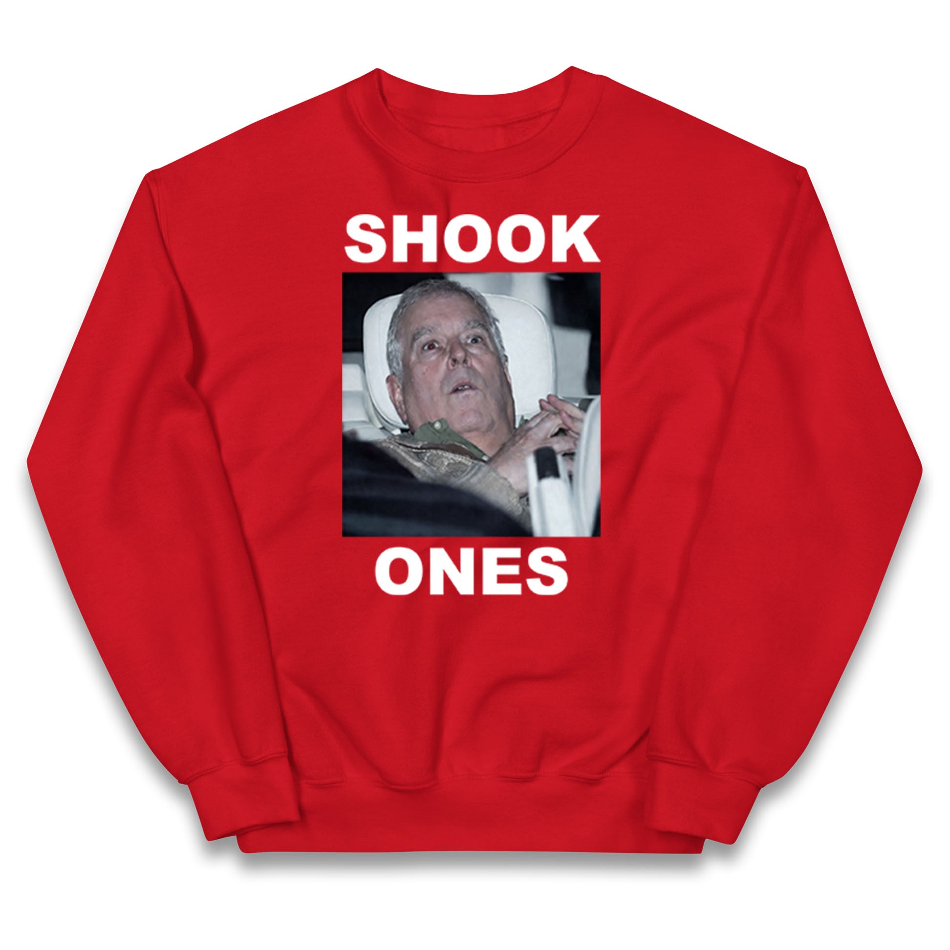 Prince Andrew Shook Ones Funny Royal Kids Jumper