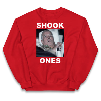 Prince Andrew Shook Ones Funny Royal Kids Jumper