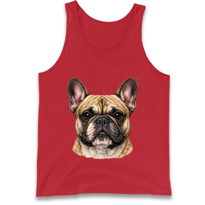 French Bulldog Face Tank Top