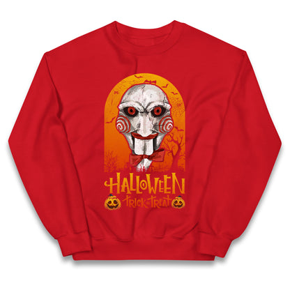 Billy The Puppet Saw Halloween Kids Jumper