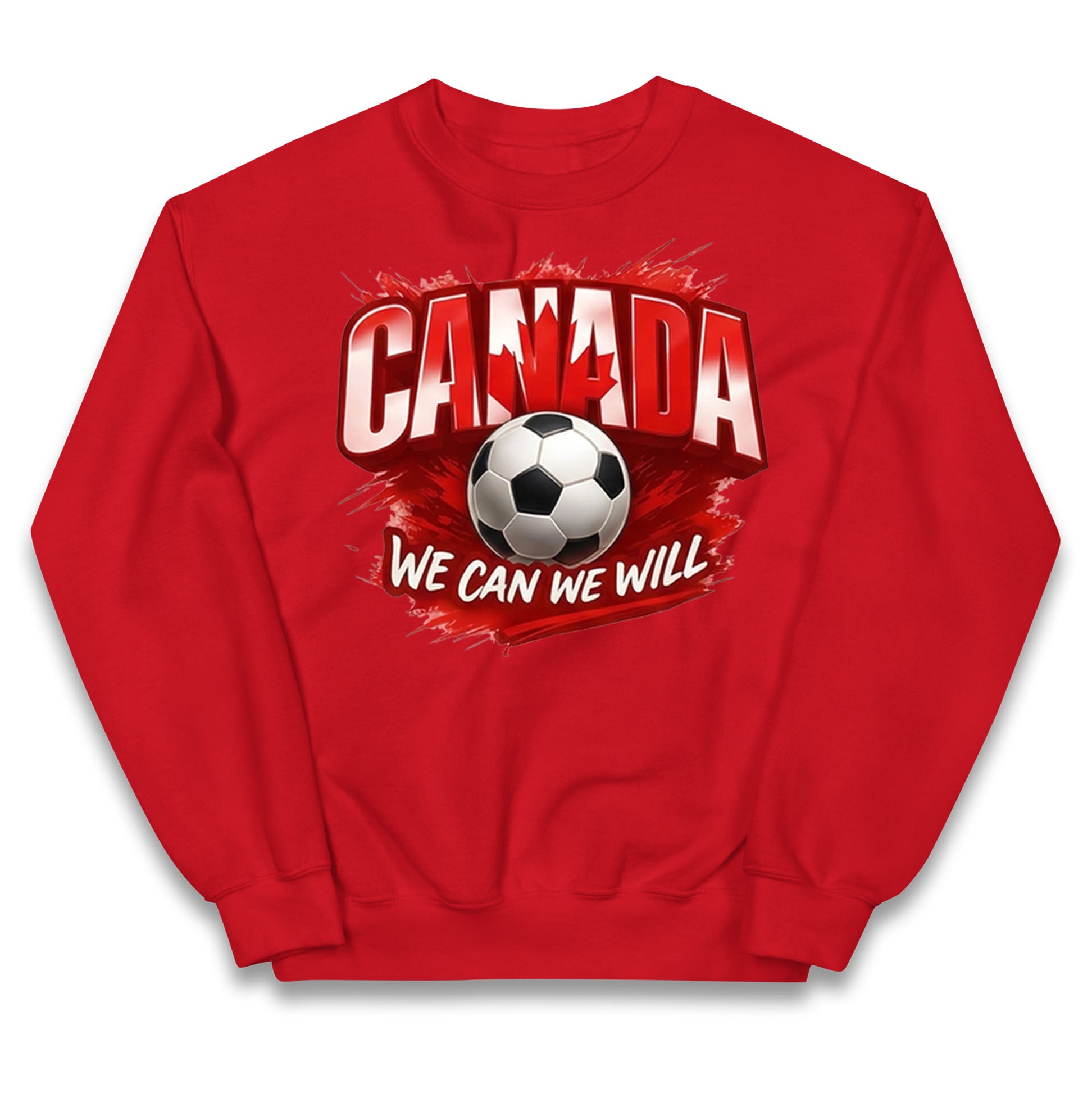 Canada Retro World Cup Kids Jumper