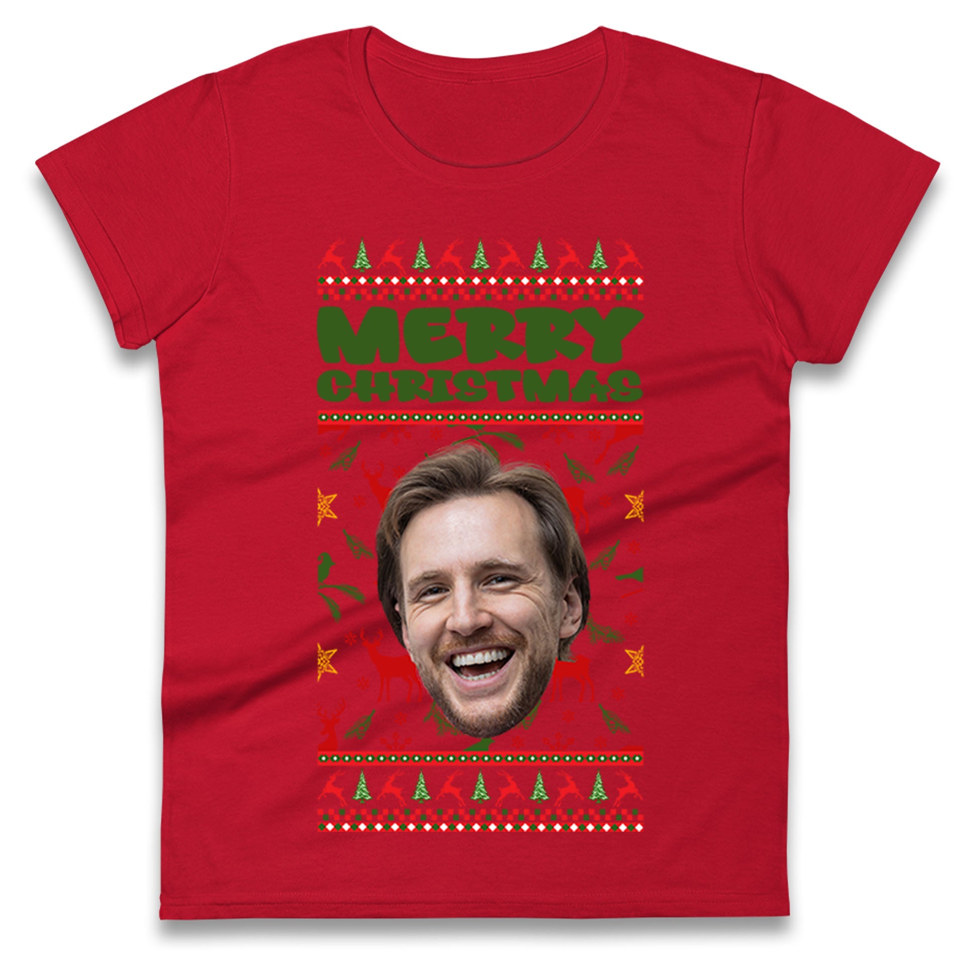 Personalise Merry Christmas t shirt
