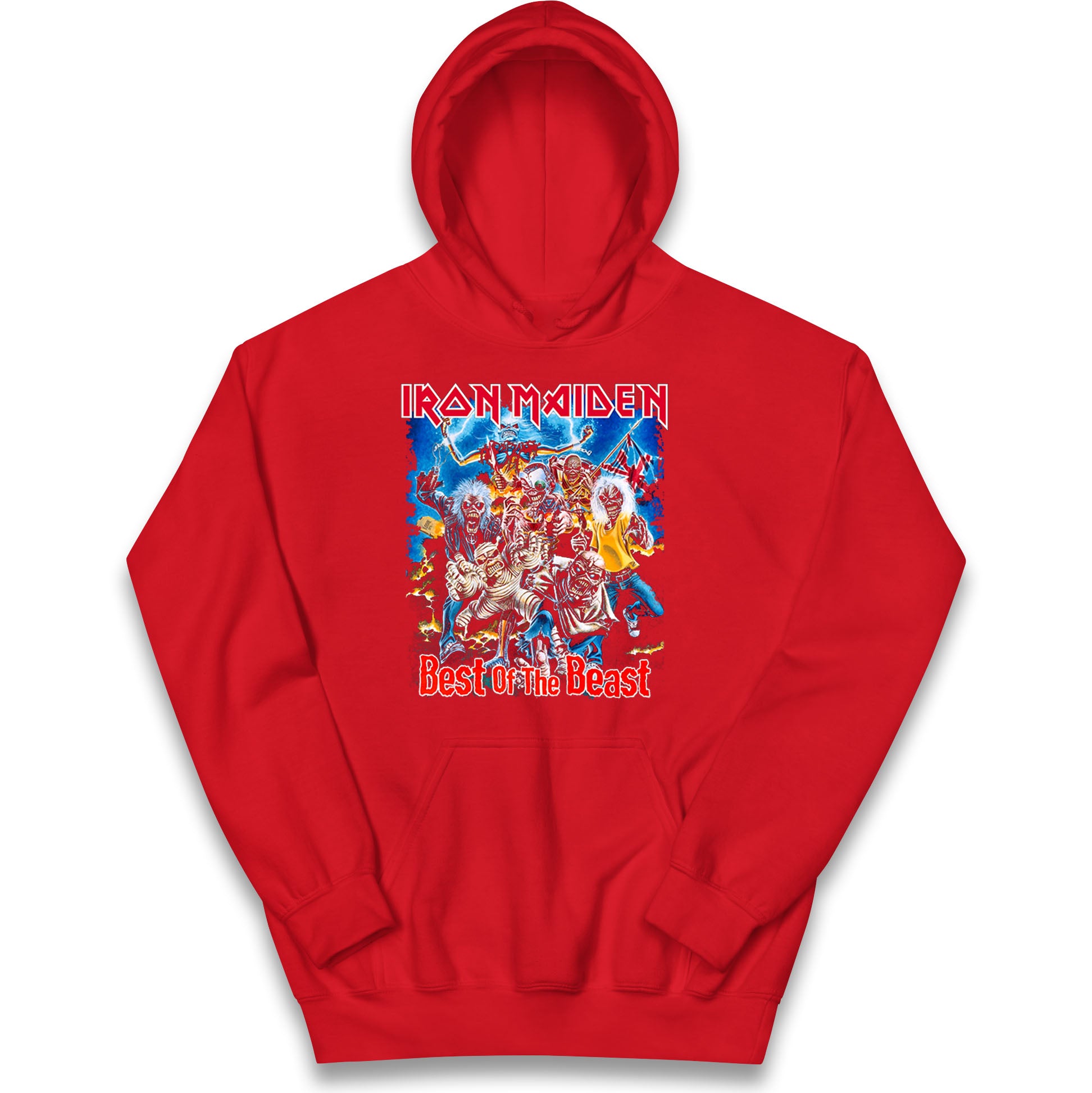 Iron Maiden Best Of The Beast Kids Hoodie