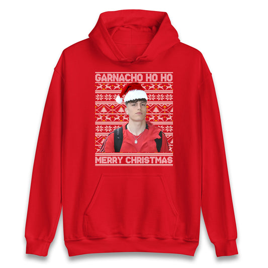 alejandro garnacho christmas hoodie