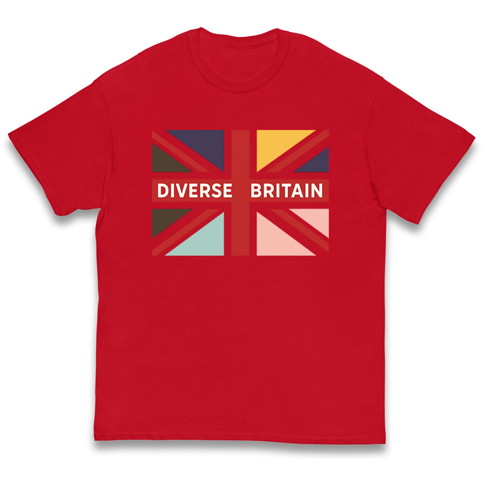 Diverse Britain Kids T Shirt