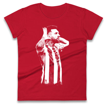 Messi Barcelona Ladies T Shirt
