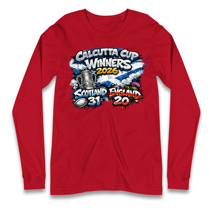 Scotland Calcutta Cup Winners 2026 Longsleeve T Shirt