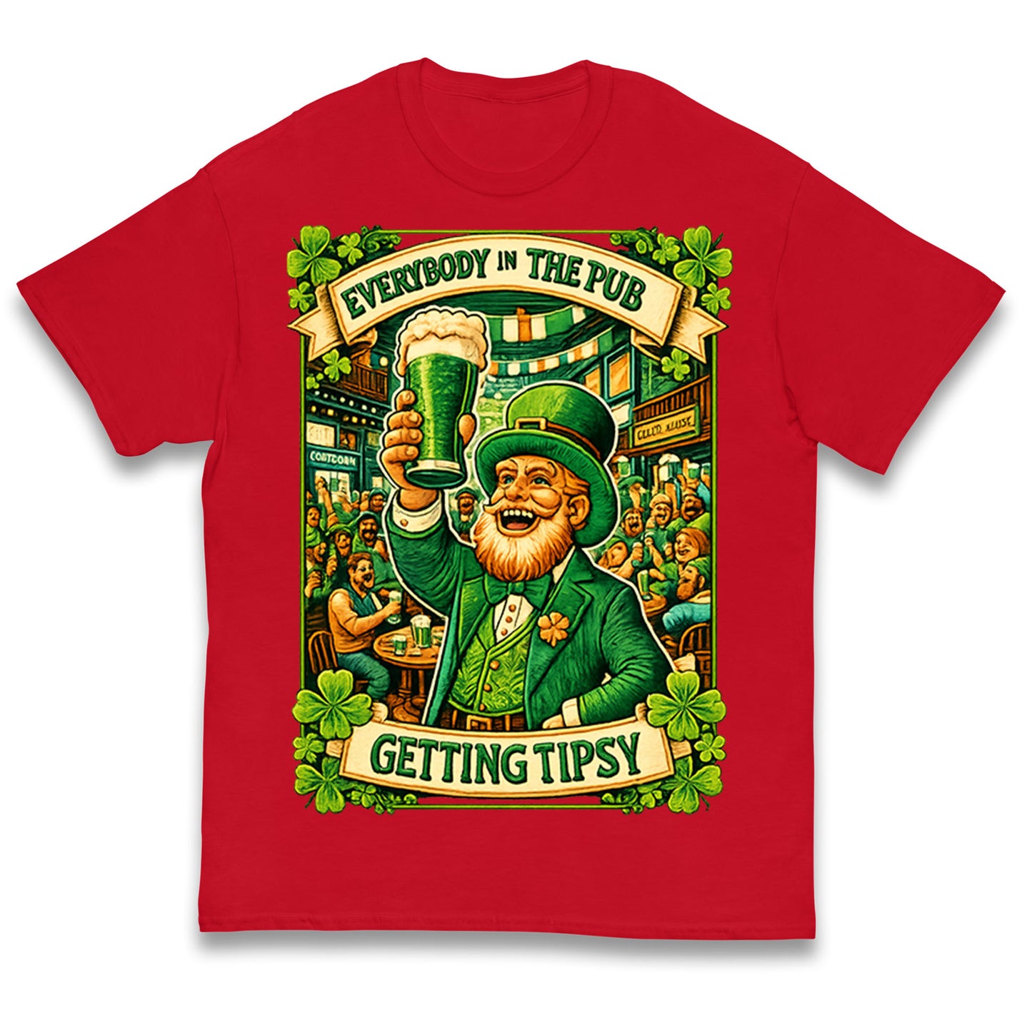 Everybody In The Pub Getting Tipsy Kids T Shirt