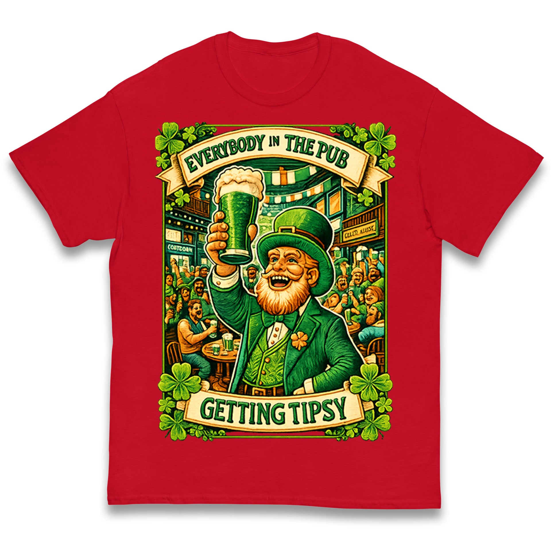 Everybody In The Pub Getting Tipsy Kids T Shirt