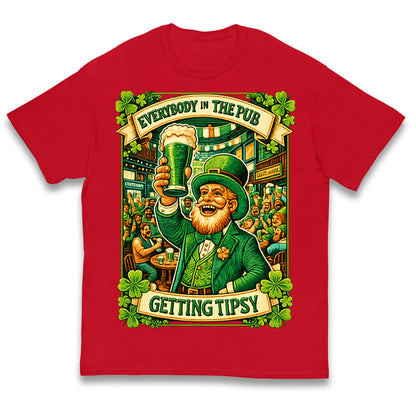 Everybody In The Pub Getting Tipsy Kids T Shirt