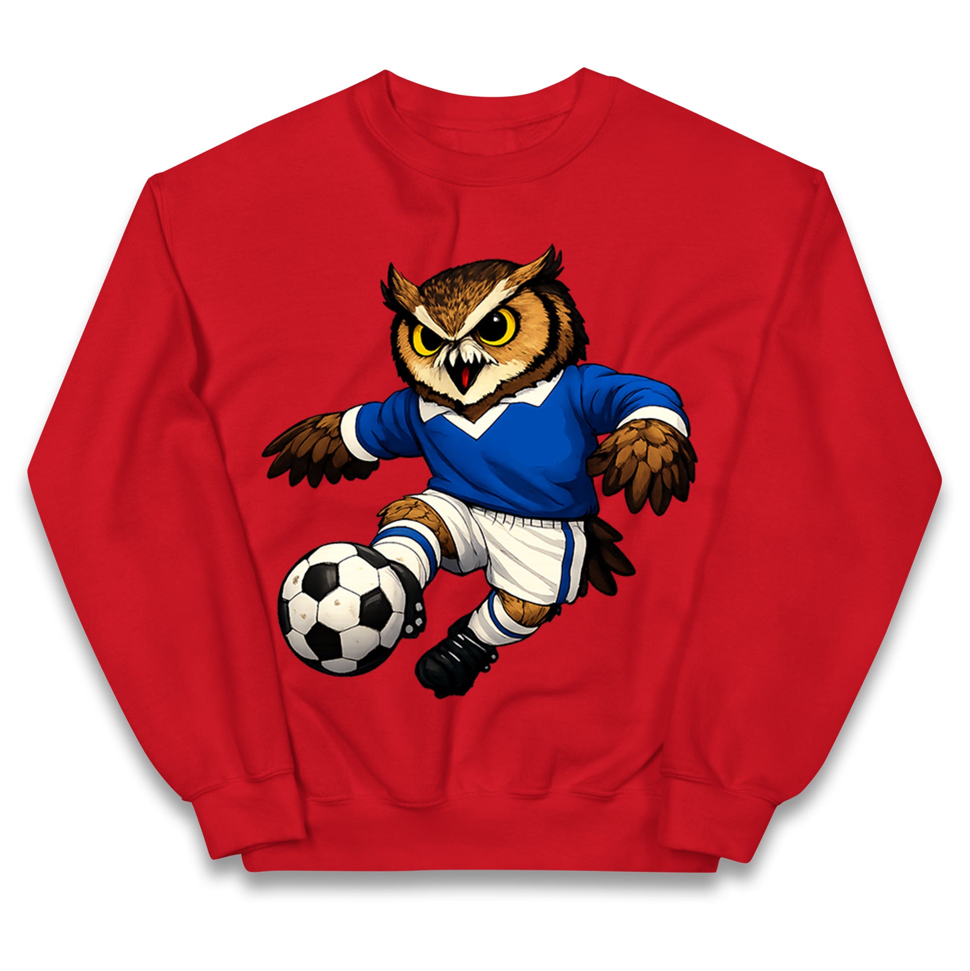 Retro Oldham Football Kids Jumper