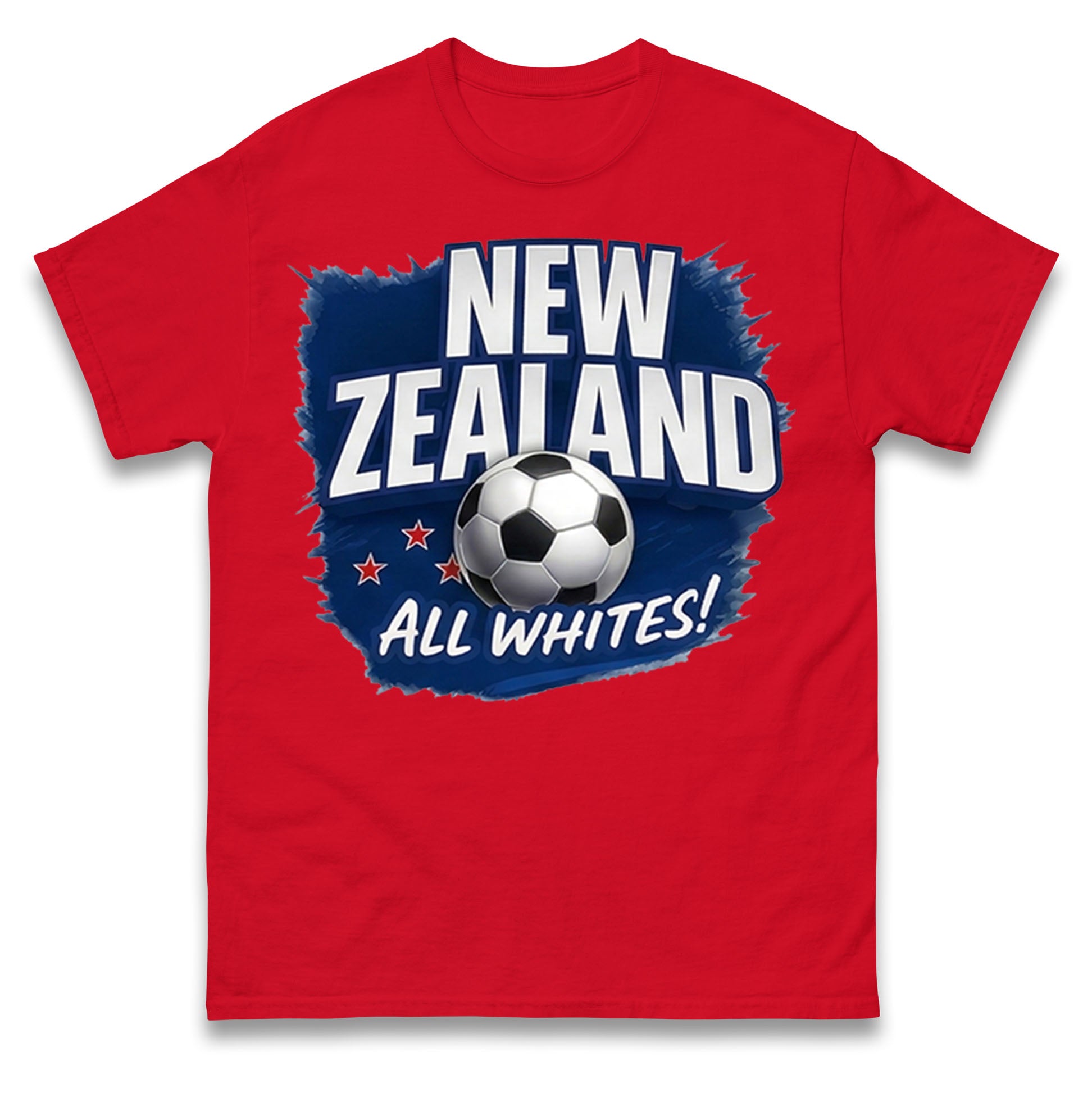 New Zealand Retro World Cup T Shirt 