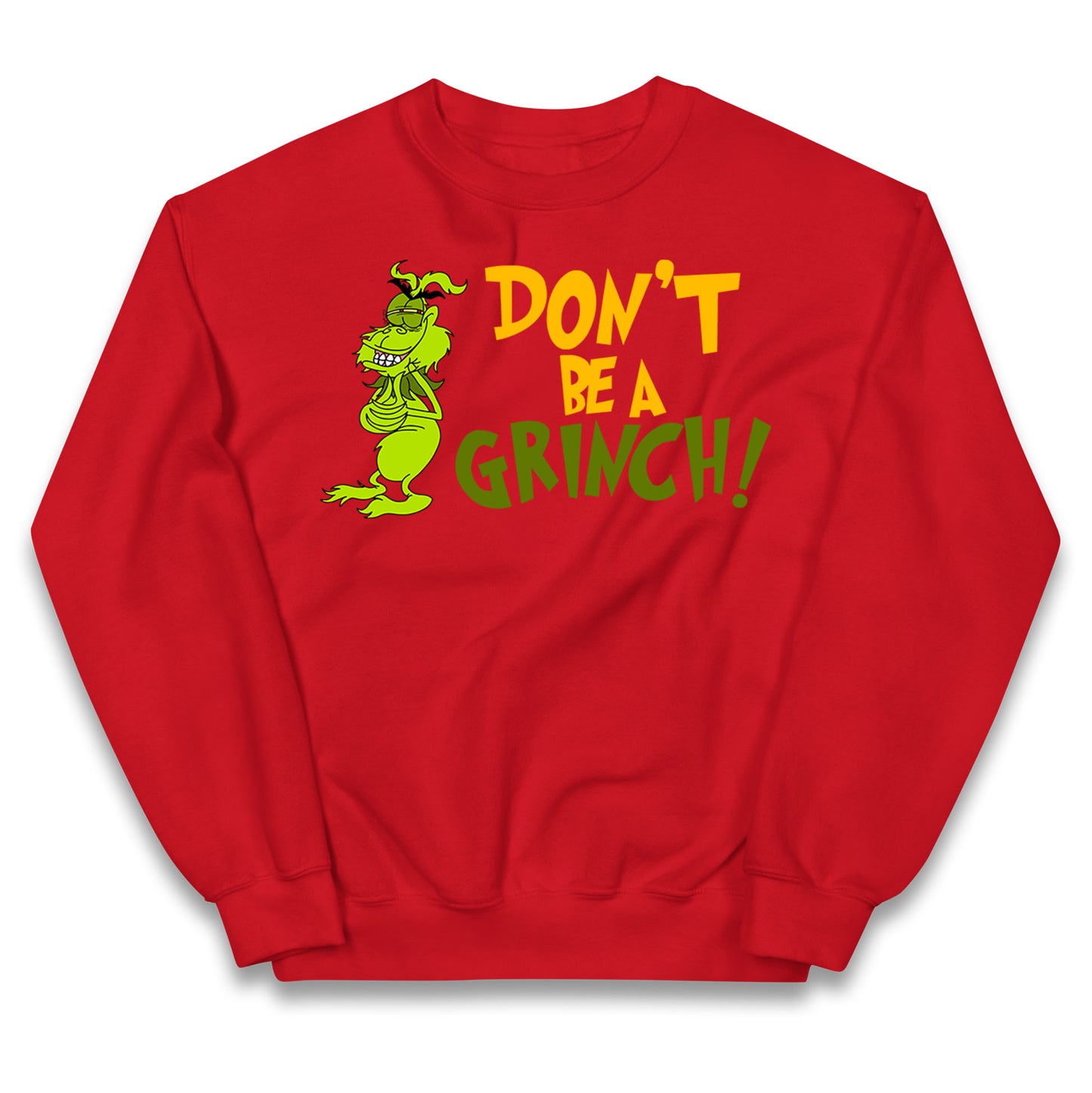 grinch kids jumper
