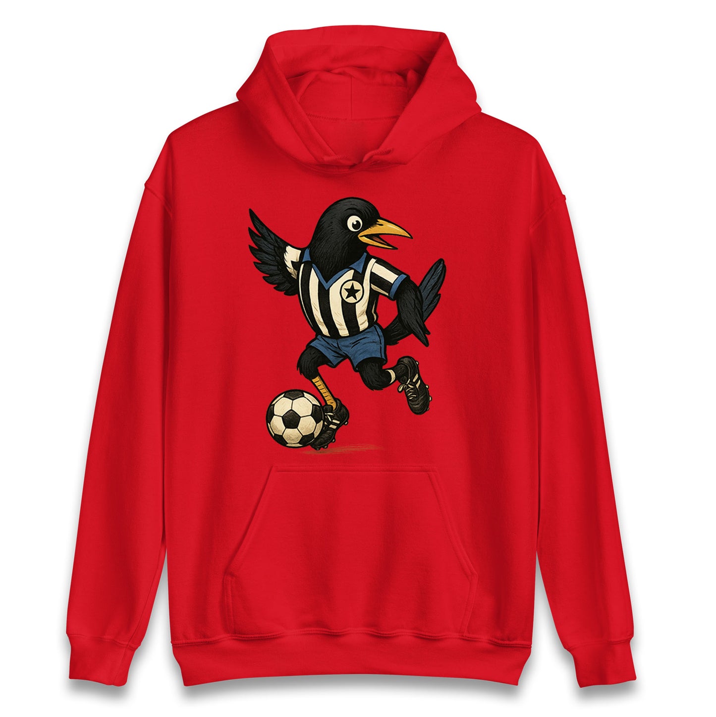 Retro Newcastle United Football Hoodie