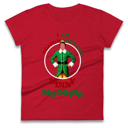 Christmas Patrick Baynham Elf Womens t shirt