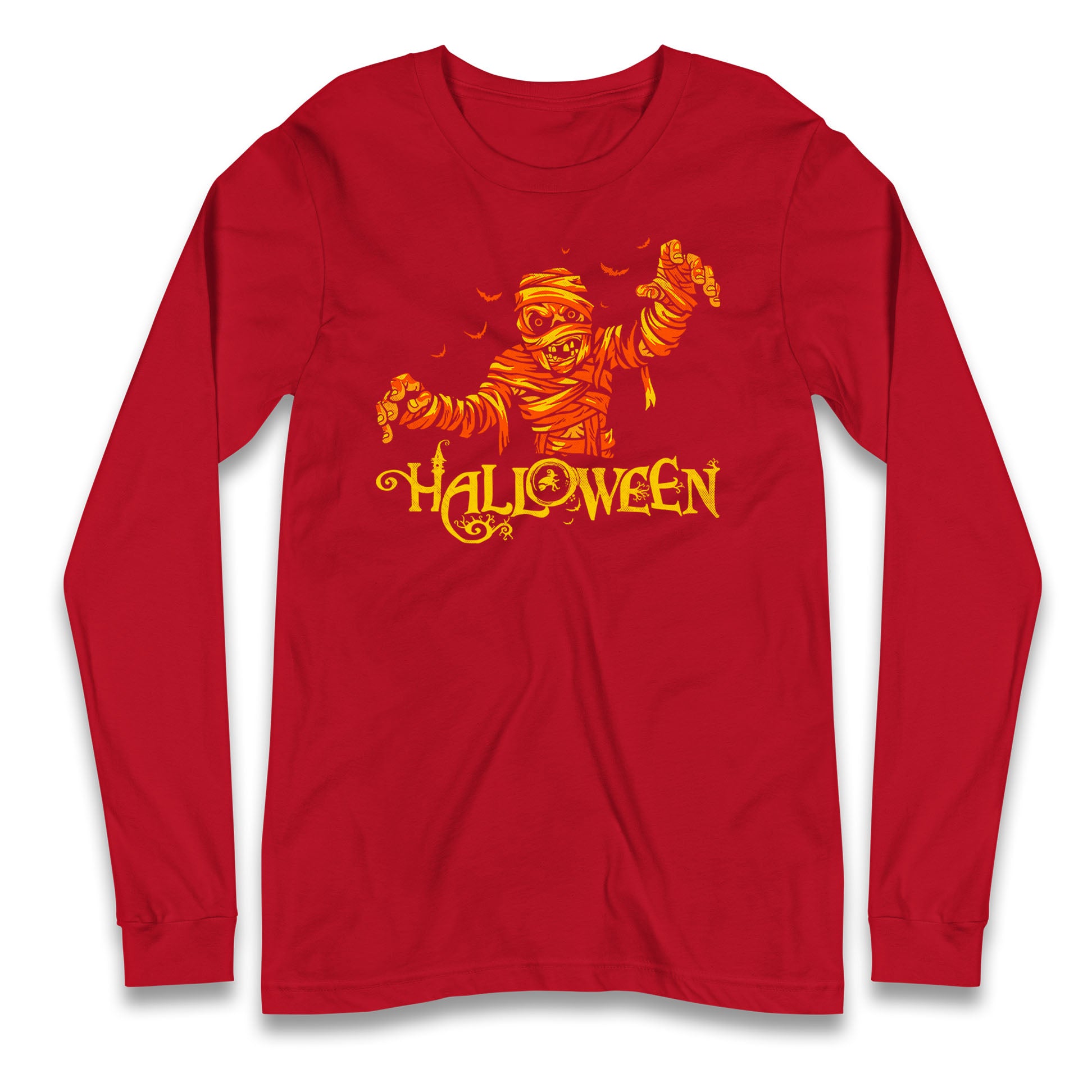Scary Mummy Halloween T Shirt

