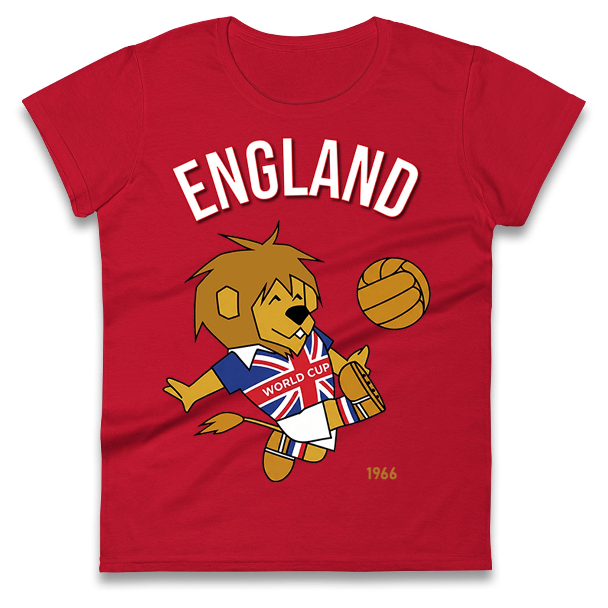 World Cup Willie Ladies T Shirt 
