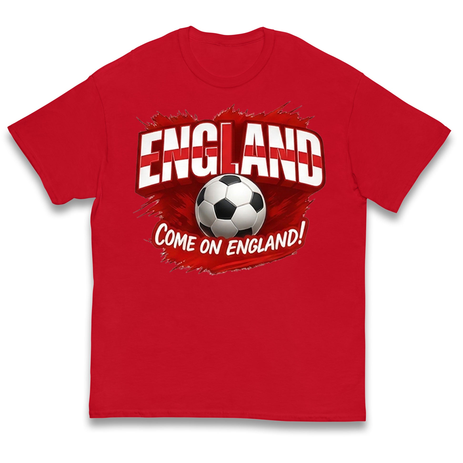 England Retro World Cup Kids T Shirt