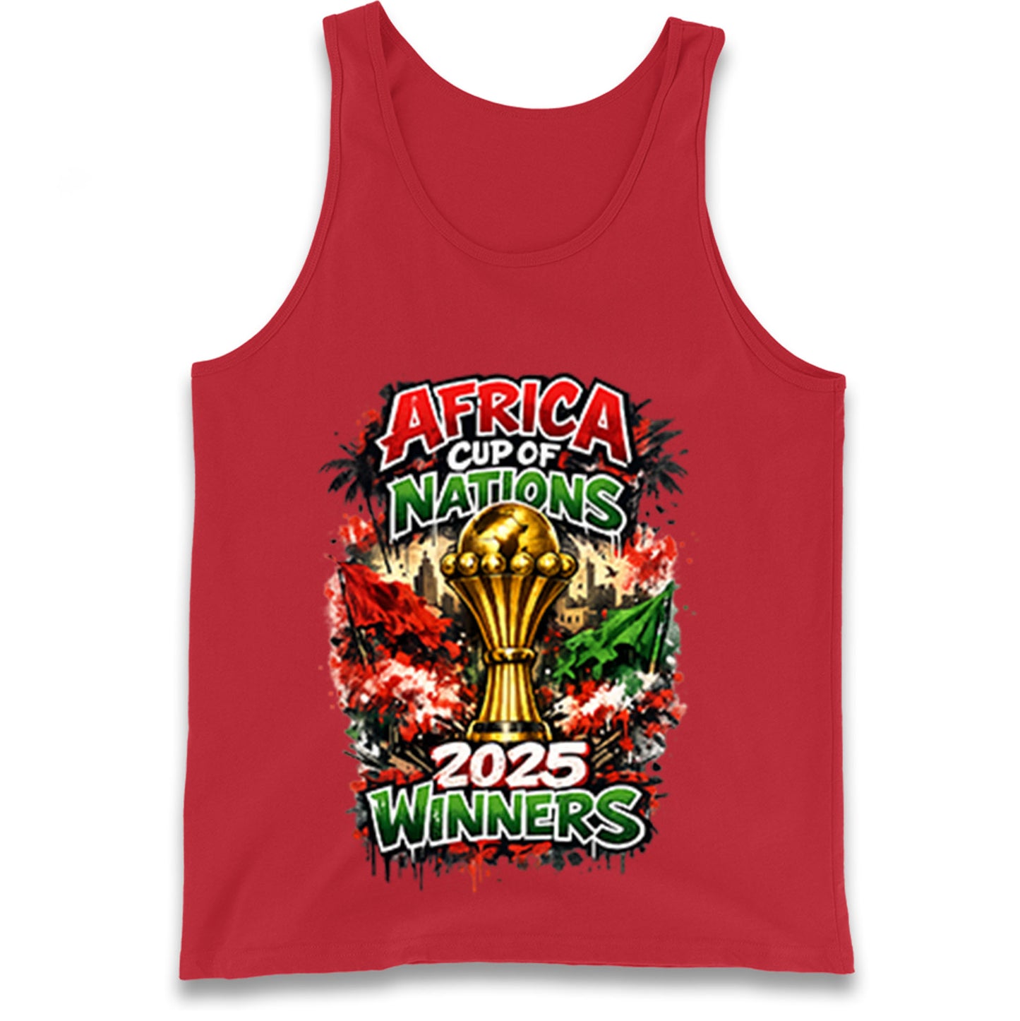 Morocco Africa Cup Of Nations Winners 2025 Tank Top