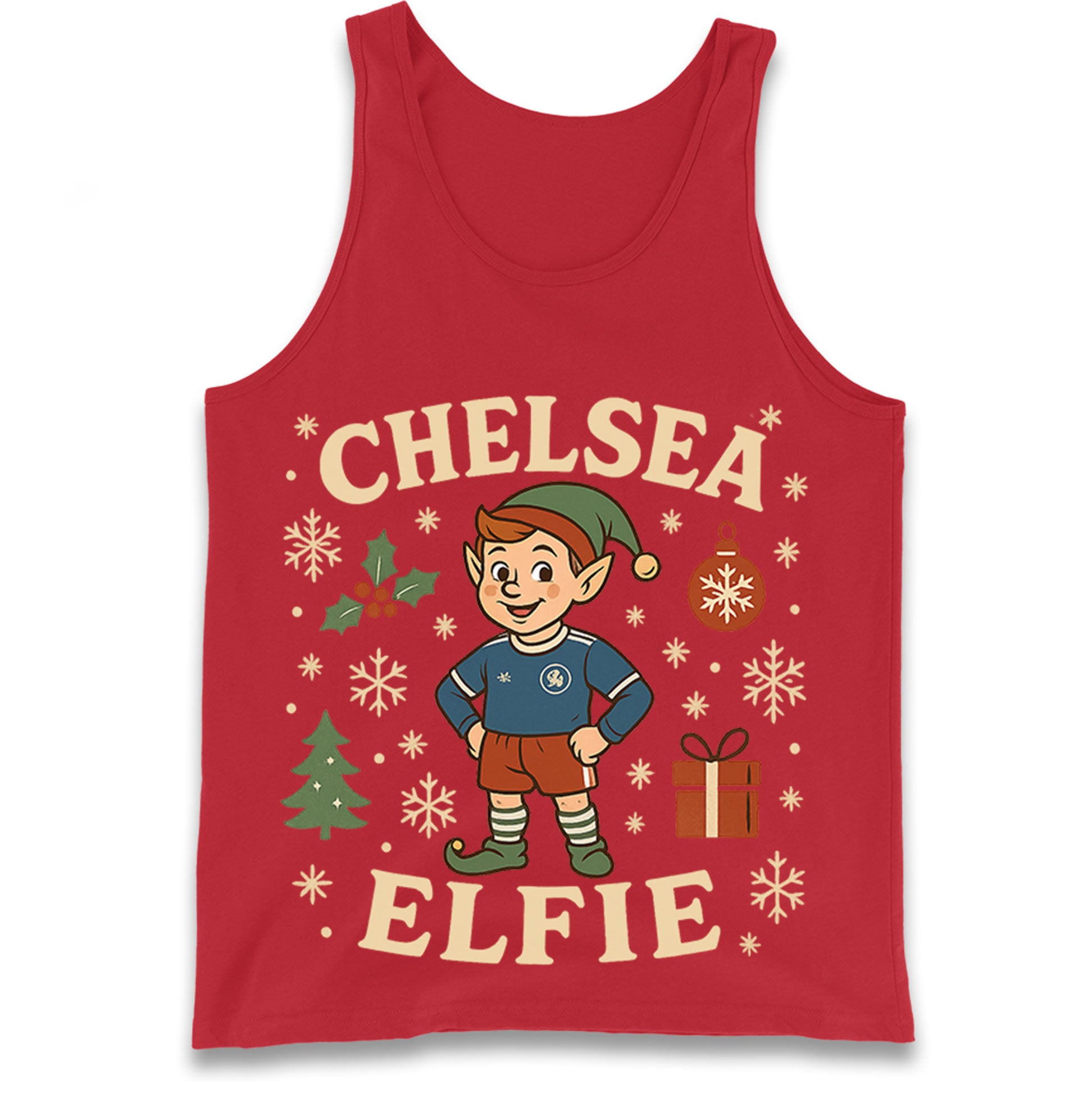 Chelsea FC Christmas Tank Top
