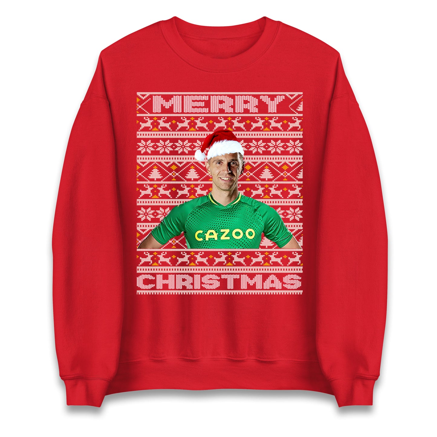 emiliano martinez christmas sweatshirt
