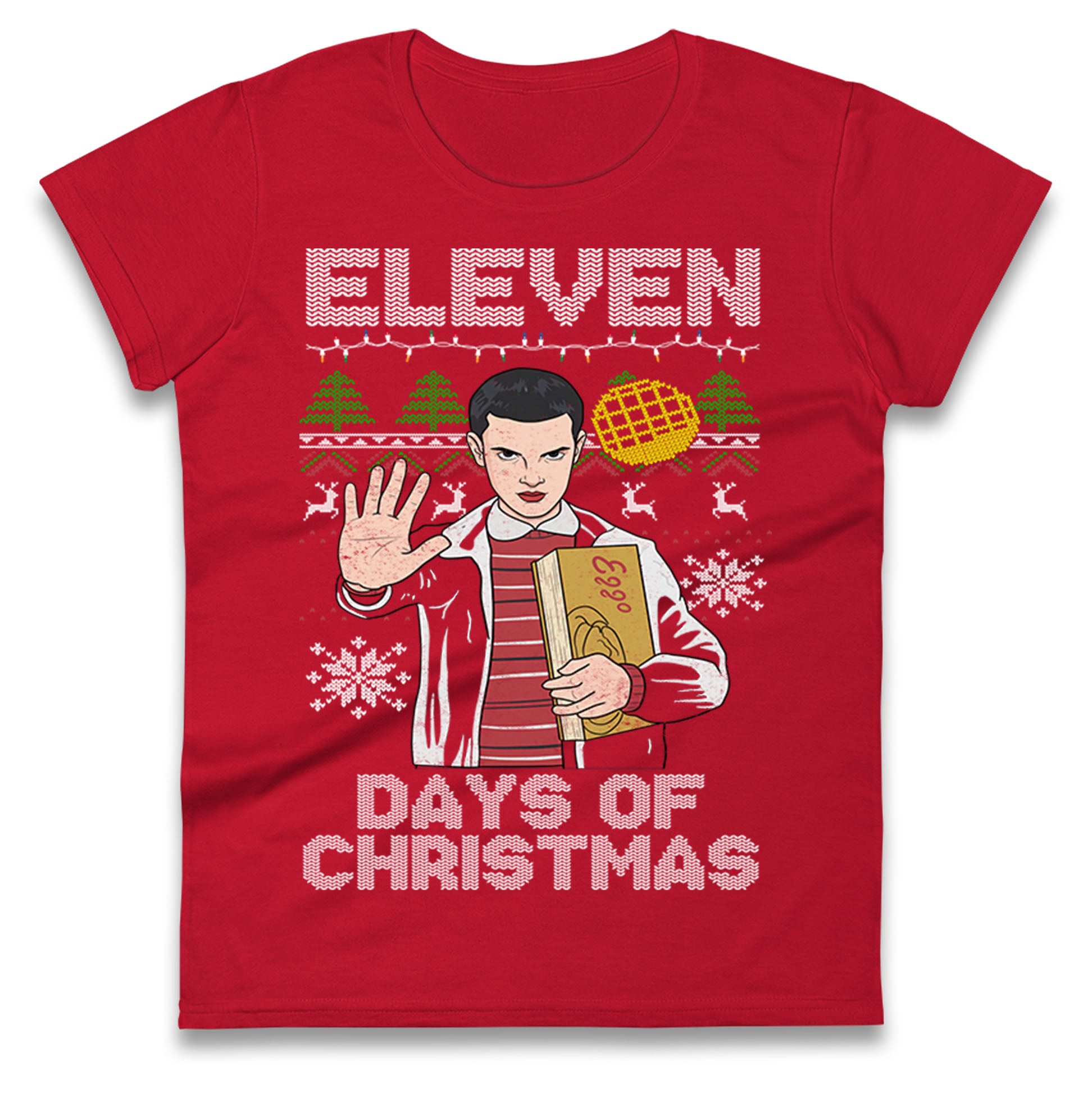 Eleven Christmas Ladies T Shirt