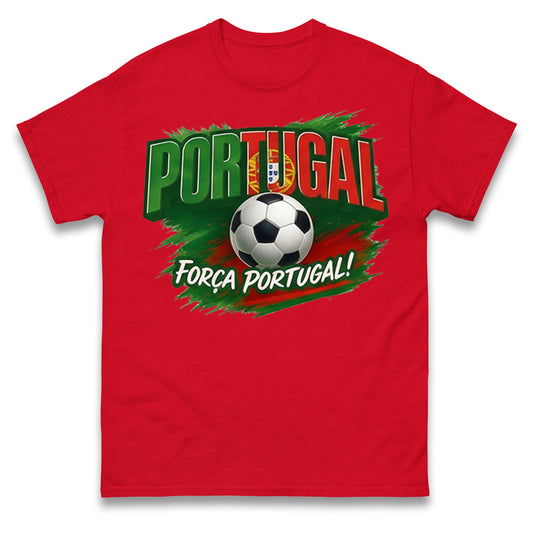 Portugal Retro World Cup T Shirt