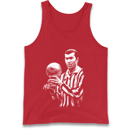 Zinedine Zidane Juventus Tank Top