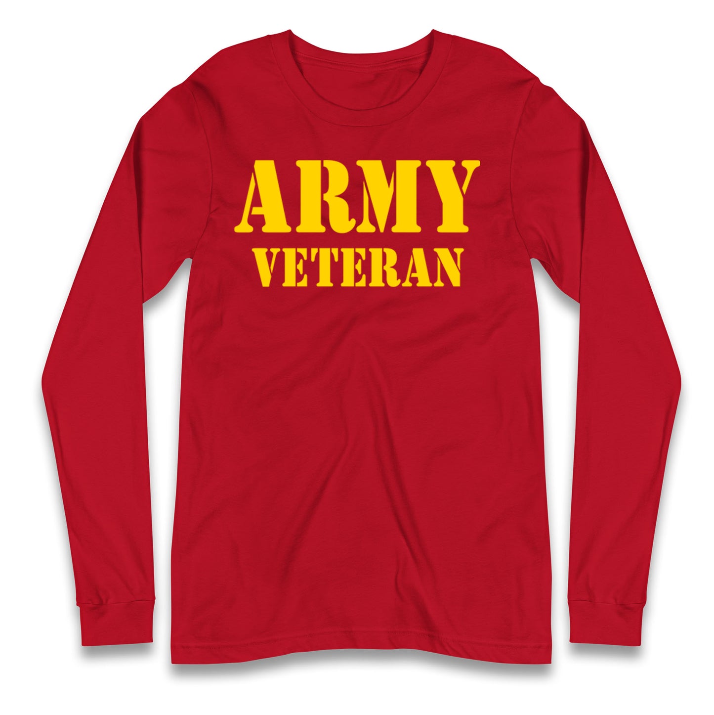 Army Veteran Longsleeve T Shirt