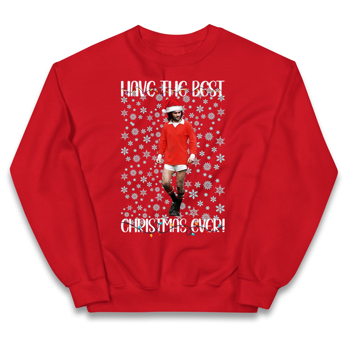 george best christmas jumper