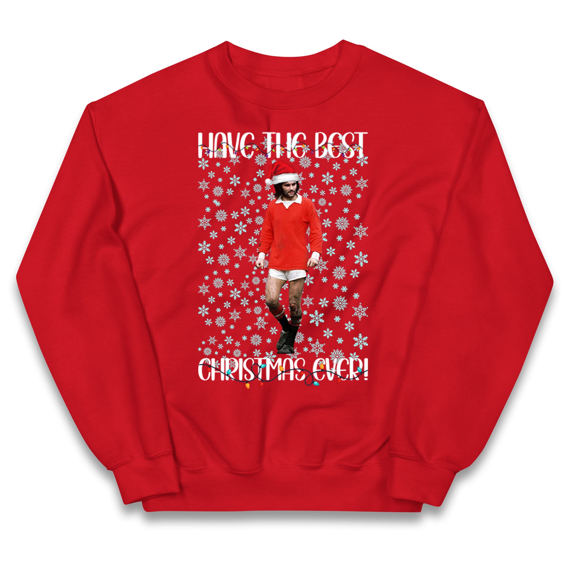 george best christmas jumper
