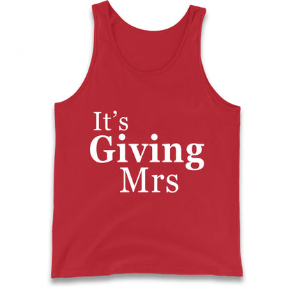It’s Giving Mrs Tank Top