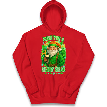 Irish Christmas Kids Hoodie