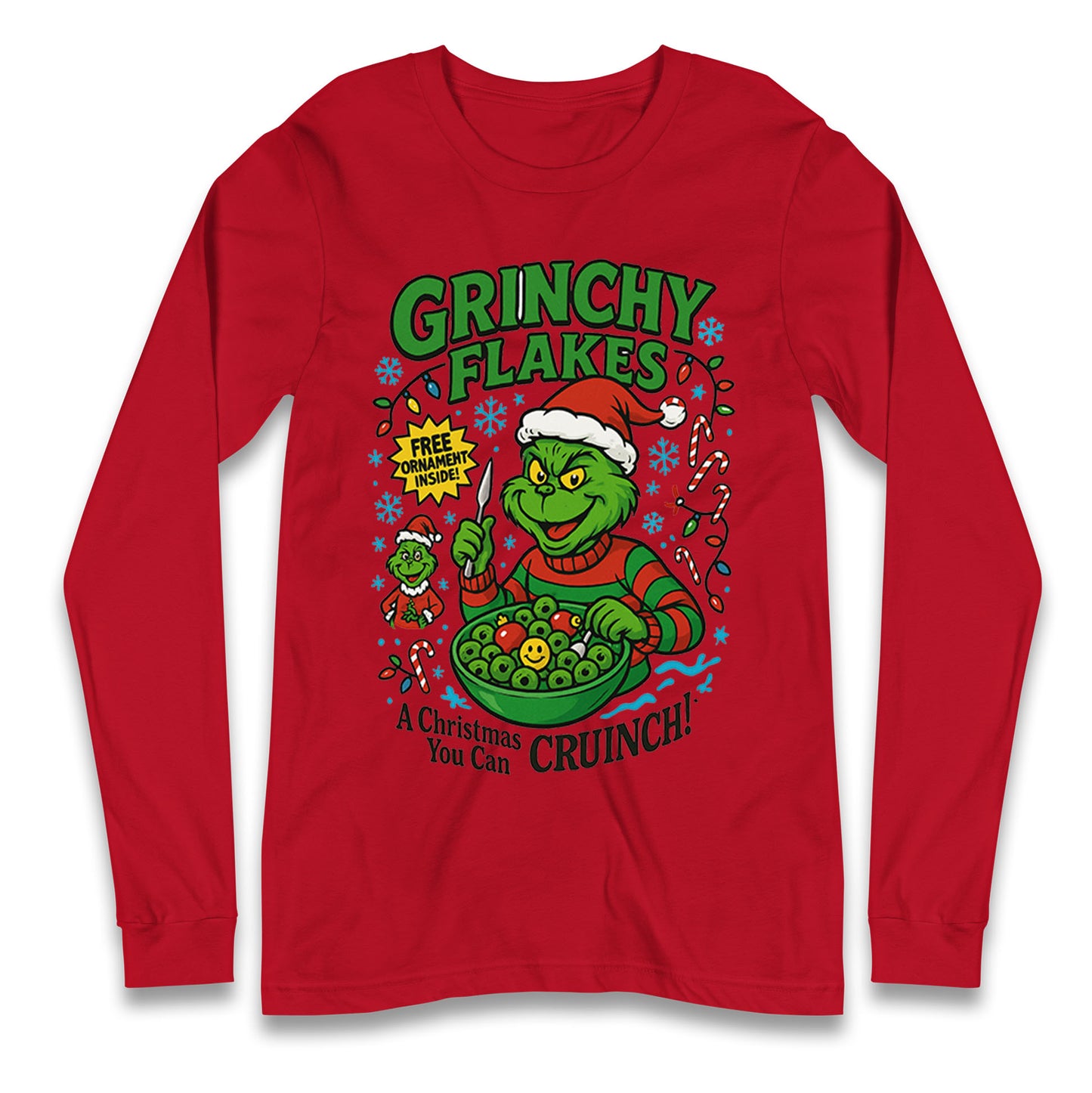 Grinch Christmas Longsleeve T Shirt