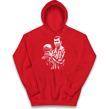 Zinedine Zidane Juventus Kids Hoodie